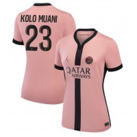 Camisa de time de futebol Paris Saint-Germain Randal Kolo Muani #23 Replicas 3º Equipamento Feminina 2024-25 Manga Curta